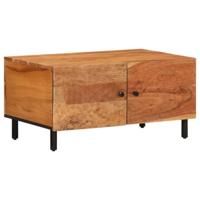 Salontafel 80x50x40 cm massief acaciahout - thumbnail
