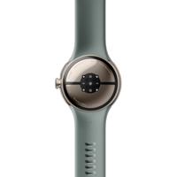 Google Pixel Watch 2 – het beste van Google en Fitbit – hartslagmeting, stressmanagement, veiligheidsfuncties – Android – aluminium behuizing in champagne goud – sportarmband in Hazel – LTE - thumbnail