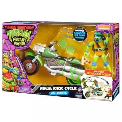 Boti Teenage mutant ninja turtles ninja kick cycle motor met leonardo Boti Teenage mutant ninja turtles ninja kick cycle motor met leonardo