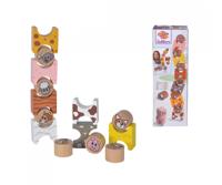 Eichhorn houten stapelspel boerderijdieren 14dlg. - thumbnail