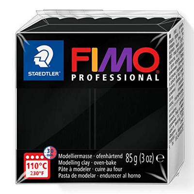 Creativ Company Fimo professional boetseerklei zwart, 85 gram