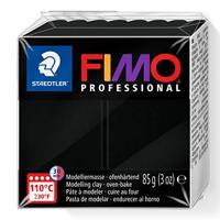 Creativ Company Fimo professional boetseerklei zwart, 85 gram - thumbnail
