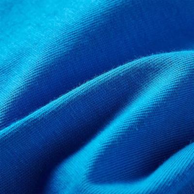 Kindershirt met lange mouwen tijgerprint 104 kobaltblauw Kindershirt met lange mouwen tijgerprint 104 kobaltblauw