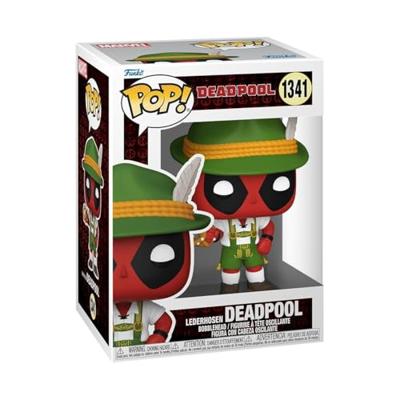 Deadpool Funko Pop Vinyl: Deadpool in Lederhosen