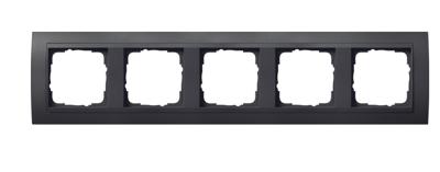 Gira Event Antraciet / Antraciet 5-voudig