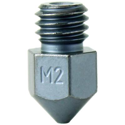 Micro-Swiss micro-Swiss mondstuk MK8 High Speed-stee 0,4 mm M2 Hardened High Speed Steel Nozzle M2500-04