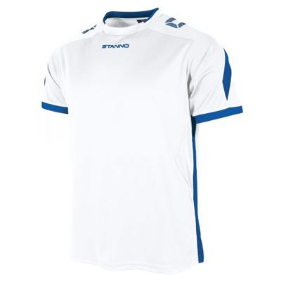 Stanno 410006 Drive Match Shirt - White-Royal - L Stanno 410006 Drive Match Shirt - White-Royal - L