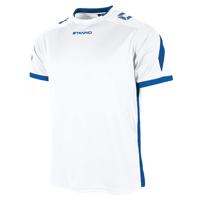 Stanno 410006 Drive Match Shirt - White-Royal - M - thumbnail