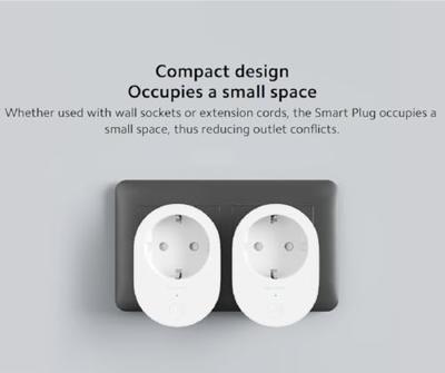 Xiaomi ZNCZ302KK Stopcontact WiFi Met meetfunctie Binnen 3680 W - thumbnail