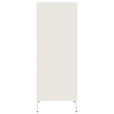Hoge kast 35x39x103,5 cm staal wit Hoge kast 35x39x103,5 cm staal wit