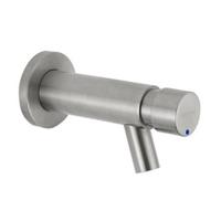 Fonteinkraan Inbouw Plieger Napoli Zelfsluitend 1/2 RVS - thumbnail