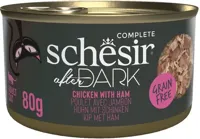 Schesir after dark kip en ham bouillon 80g - thumbnail