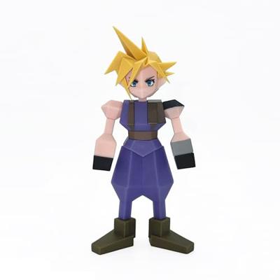 Final Fantasy VII Polygon Vinyl Figure - Cloud Strife
