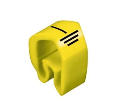 Weidmüller CLI C 2-4 GE/SW ET MP Markeerring Opdruk ET Buitendiameter 4 tot 10 mm 0251311746 Weidmüller CLI C 2-4 GE/SW ET MP Markeerring Opdruk ET Buitendiameter 4 tot 10 mm 0251311746