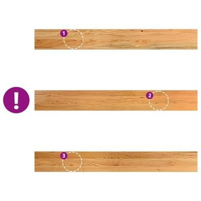 Vensterbanken 2 st 120x15x2 cm massief eikenhout lichtbruin Vensterbanken 2 st 120x15x2 cm massief eikenhout lichtbruin