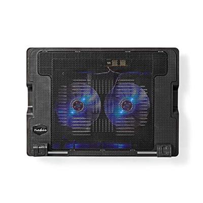 Nedis nbcr200bk notebookstandaard tot 18" universeel zwart - thumbnail