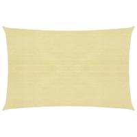 VidaXL Zonnezeil 160 g/m² 4x5 m hdpe beige - thumbnail