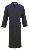 Carl Ross Carl Ross Unisex Badjas Kimono 38100 Night blue/Ocean blue S - thumbnail