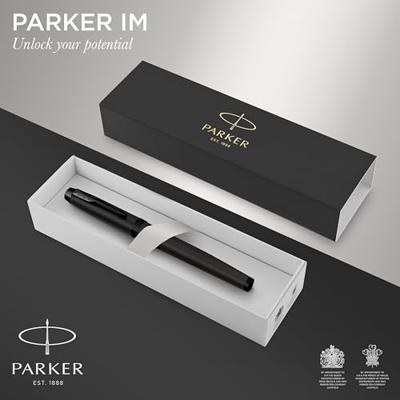 Parker IM vulpen medium, zwart BT Parker IM vulpen medium, zwart BT