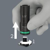 Wera 8790 B Impaktor Deep Imperial Set 1 05005581001 Dop (zeskant) Dopsleutelinzetstuk 1/4, 5/16, 3/8, 7/16, 1/2, 9/16, 11/16, 3/4, 13/16, 7/8, 15/16, 1 - thumbnail