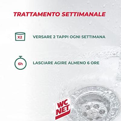 Wc net WC Net Onderhoud Voor Afvoerbuizen Met Biologische Stoffen - 1 Liter