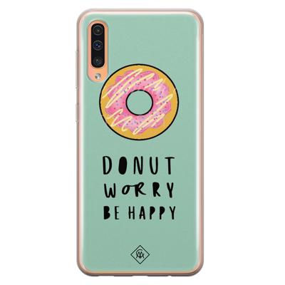 Samsung Galaxy A50/A30s siliconen hoesje - Donut worry