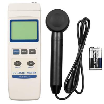 PCE Instruments PCE-UV34 UV-meter 1.999 - 19.99 mW/cm²
