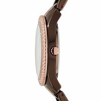 Fossil Dameshorloge ES4079 &apos;Stella&apos; multifunctioneel kristal tweekleurig roestvrij staal - thumbnail