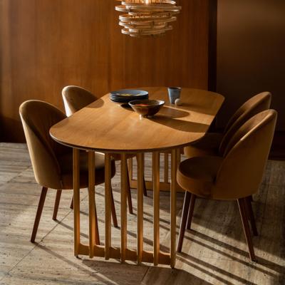 Dutchbone Barlet eettafel 200/240x90cm eiken