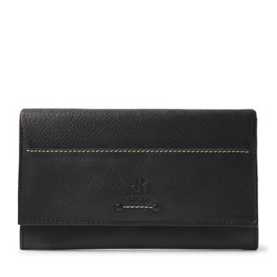 dR Amsterdam Tampa Damesportemonnee black II Dames portemonnee