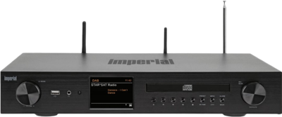 REHAU DABMAN i550 CD Ethernet LAN Wi-Fi Zwart