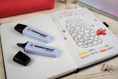 STABILO BOSS ORIGINAL Pastel markeerstift, pale orange (lichtoranje)