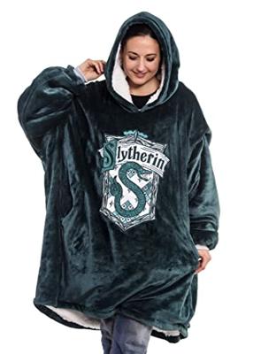 Harry Potter Oversized Hoodie Blanket Slytherin
