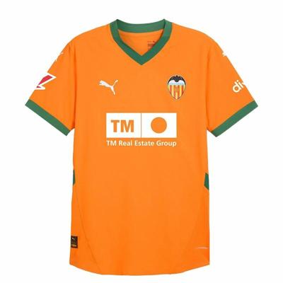 Heren Voetbal T-shirt met Korte Mouwen Puma Valencia C.F. 3ª Equipación - Maat: M