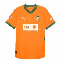 Heren Voetbal T-shirt met Korte Mouwen Puma Valencia C.F. 3ª Equipación - Maat: M - thumbnail