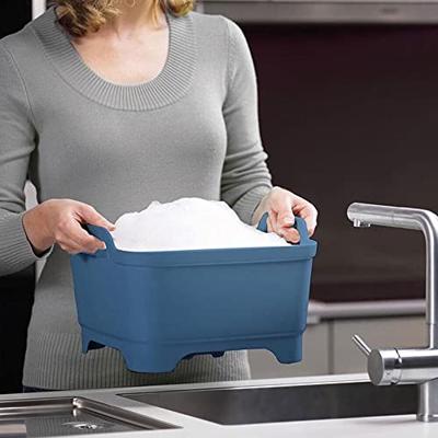 Joseph Joseph Wash&Drain Afwasteil - Blauw