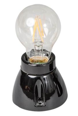 ETH Porseleinen plafondlampVintage Straight zwart - 05-FK8818-30