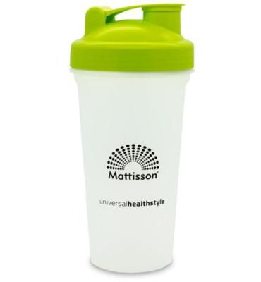 Mattisson Shake Beker Limegreen 600 Ml Bpa Vrij (1st)