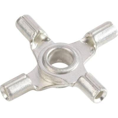 Vogt Verbindungstechnik 3509a4 Splitter Dwarsdoorsnede (max.): 1 mm² Schachtdiameter: 4 mm Ongeïsoleerd Metaal 1 stuk(s)