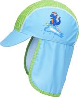 Playshoes zwemcap Dino Blauw Groen-53 cm - thumbnail