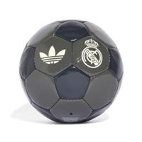 adidas Real Madrid Originals Club Voetbal Maat 5 Grijs Zwart Wit - thumbnail