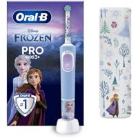 Elektrische tandenborstel - ORAL-B - Kinderen 1 Frozen handvat - 1 opzetborstel - 1 reisetui - 3 jaar en ouder - thumbnail