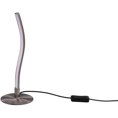 LED Tafellamp 3.5W - Warm Wit 3000K - Mat Nikkel Design - Metaal