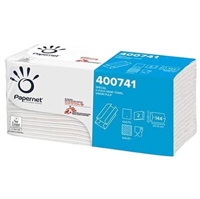 Papernet papieren handdoeken Special, C-vouw, 2-laags, 144 vellen