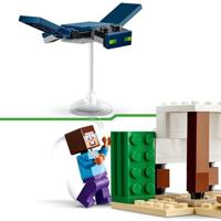 LEGO 21251 Minecraft Steve's woestijnexpeditie, videogamespeelgoed, bioom met huis en minifiguren - thumbnail