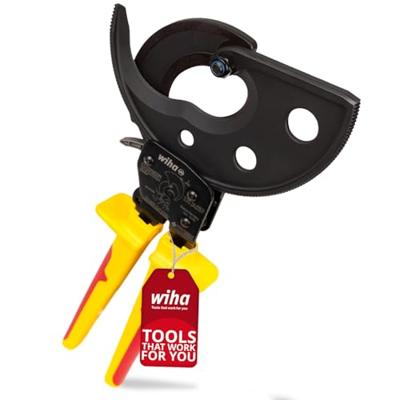 Wiha 46675 Kabelsnijder Geschikt voor (striptechniek) Aluminium- en koperkabel, een- en meerdraads 62 mm 500 mm²