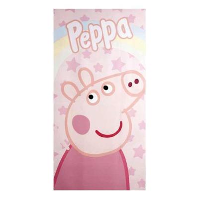 Strandhanddoek Peppa Pig Licht Roze 70 x 140 cm