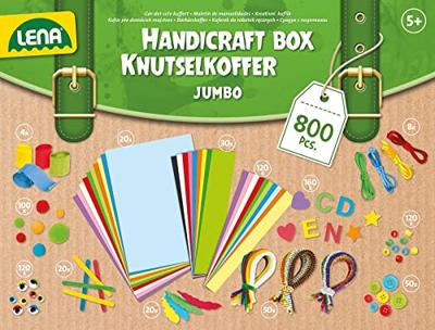 Lena Knutselkoffer Jumbo 800 stuks