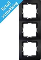 Enzo Kopp paris mat zwart 3 voudig afdekraam - 4625350 - thumbnail