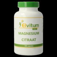 Elvitum Magnesium citraat 180 Vegetarische capsules - thumbnail